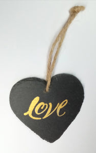 Slate plaque "Love"