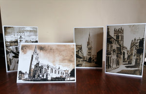 7x5" Cards "The Sepia Stamford Collection"