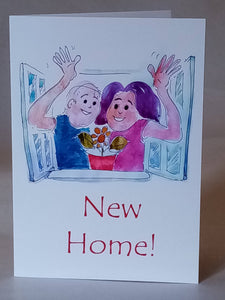 5x7" Couple New Home Card